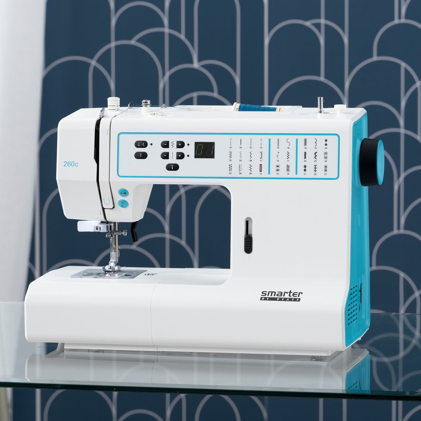 SMARTER BY PFAFF™ 260c Sewing Machine - Prismatic Fiber Arts