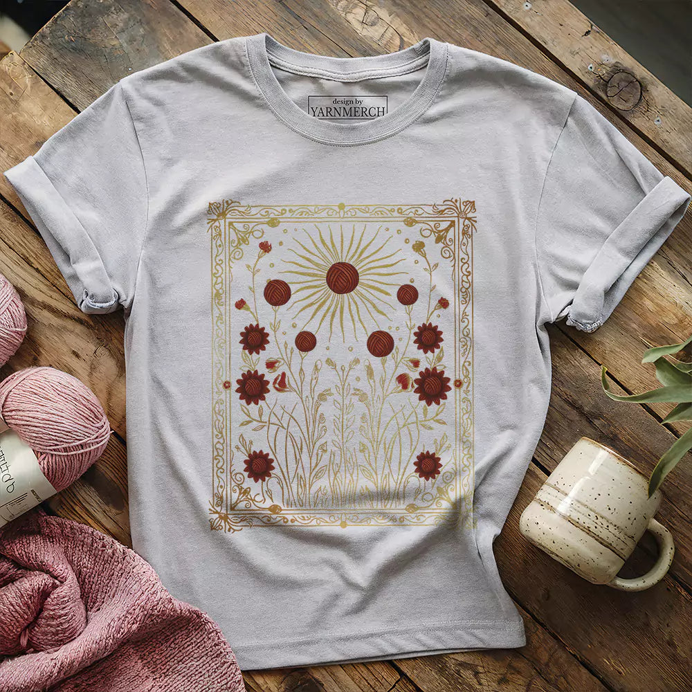 Energy Of Yarn T-shirt - Prismatic Fiber Arts