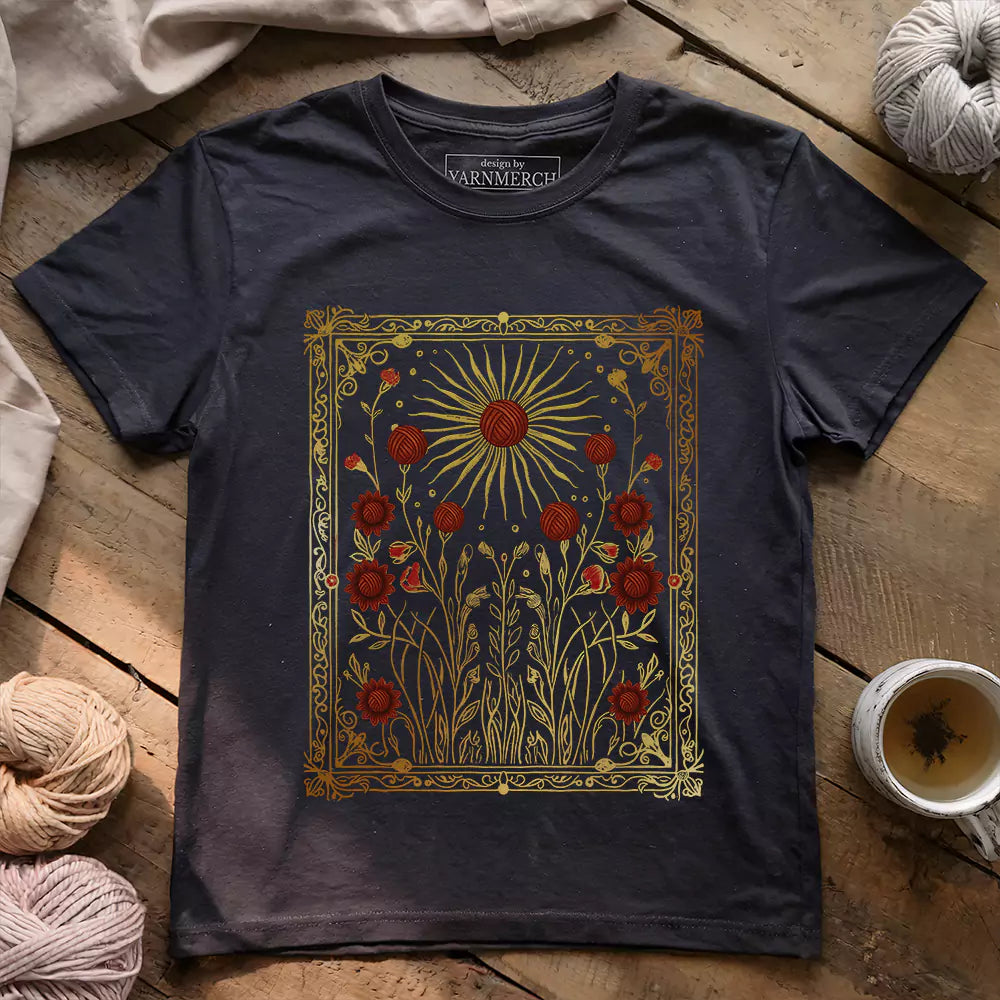 Energy Of Yarn T-shirt - Prismatic Fiber Arts