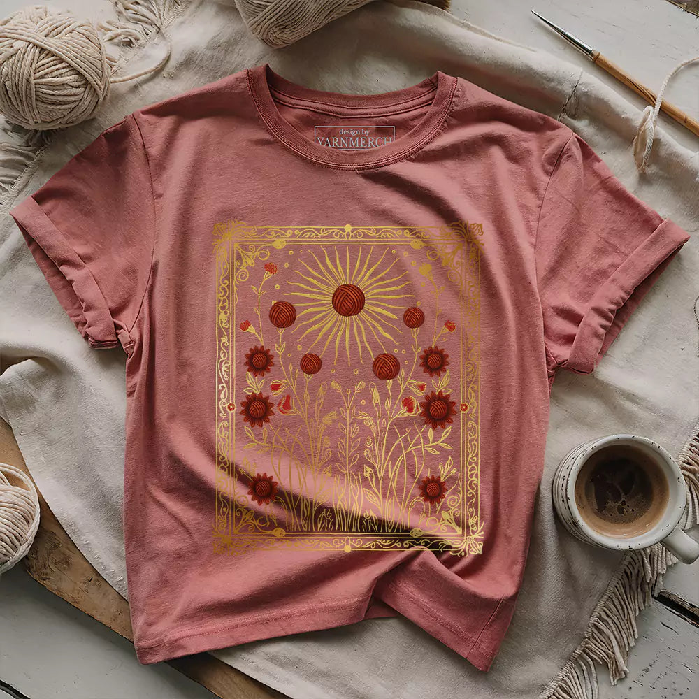 Energy Of Yarn T-shirt - Prismatic Fiber Arts