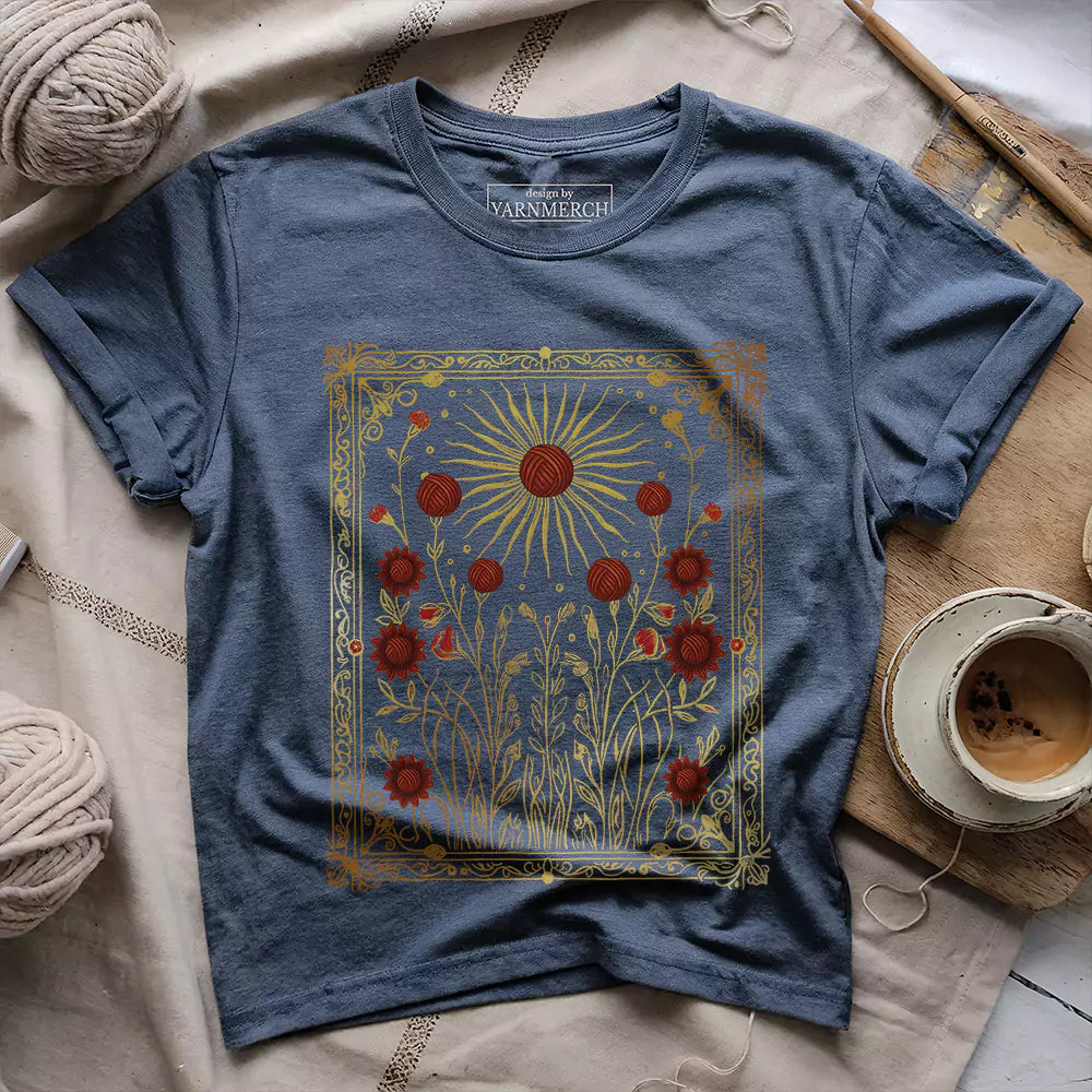 Energy Of Yarn T-shirt - Prismatic Fiber Arts