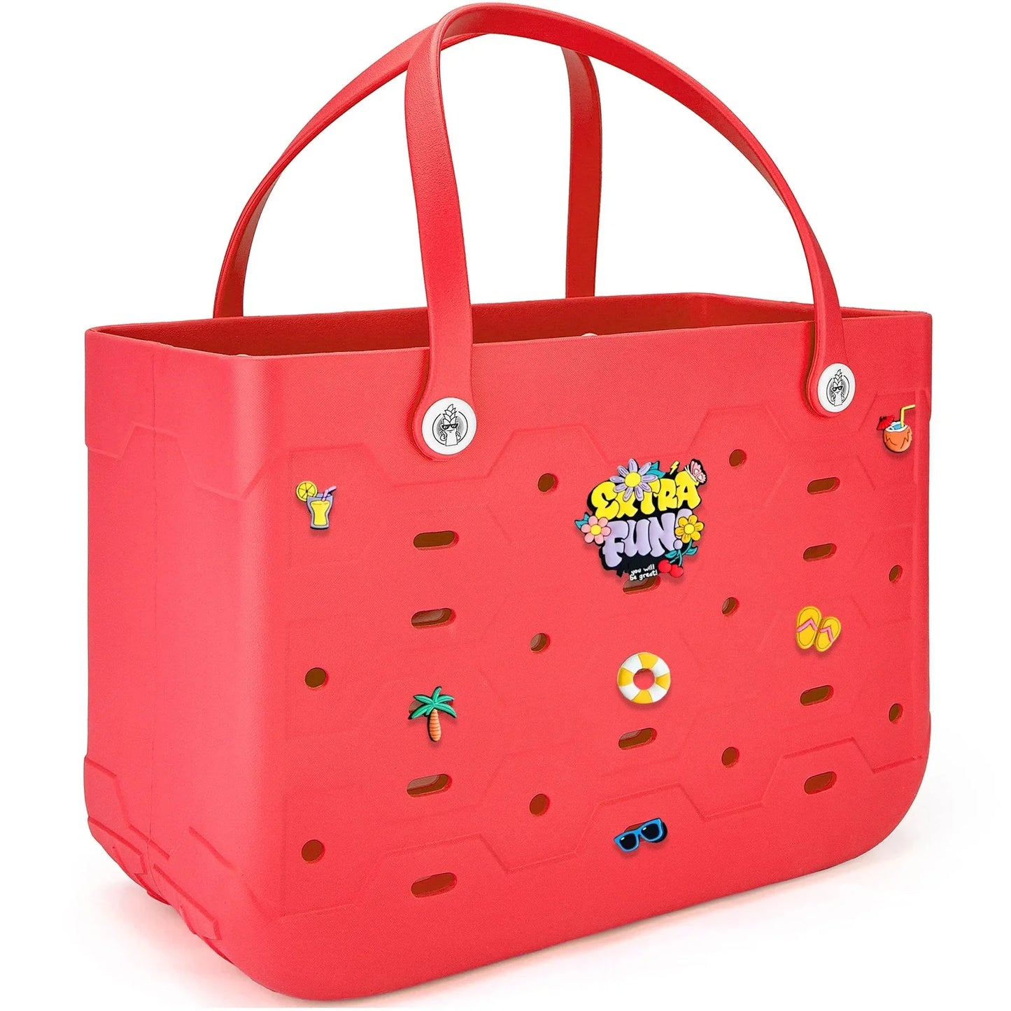 EVA rubber XL/L/M Beach Bag - Prismatic Fiber Arts