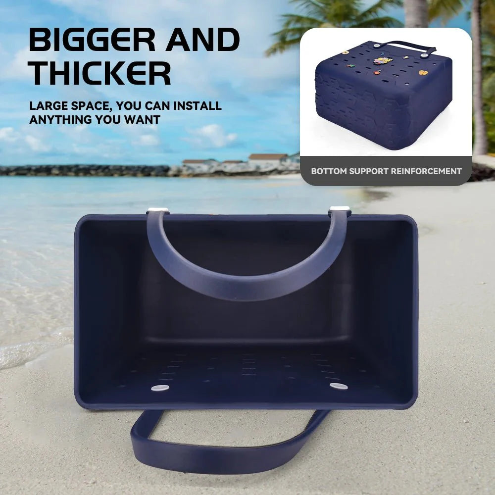 EVA rubber XL/L/M Beach Bag - Prismatic Fiber Arts