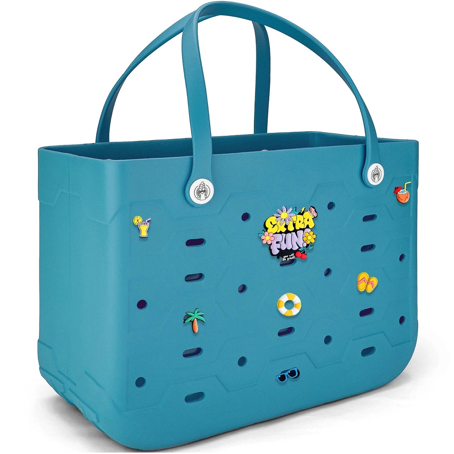 EVA rubber XL/L/M Beach Bag - Prismatic Fiber Arts