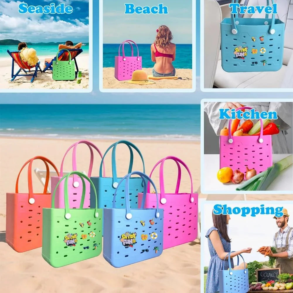 EVA Waterproof M/L/XL Beach Bag - Prismatic Fiber Arts