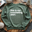 Everyday Crocheting Sweatshirt - Prismatic Fiber Arts