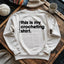 Everyday Crocheting Sweatshirt - Prismatic Fiber Arts