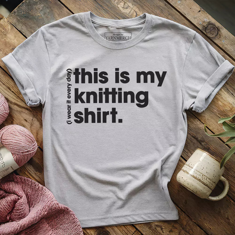 Everyday Knitting T-shirt - Prismatic Fiber Arts