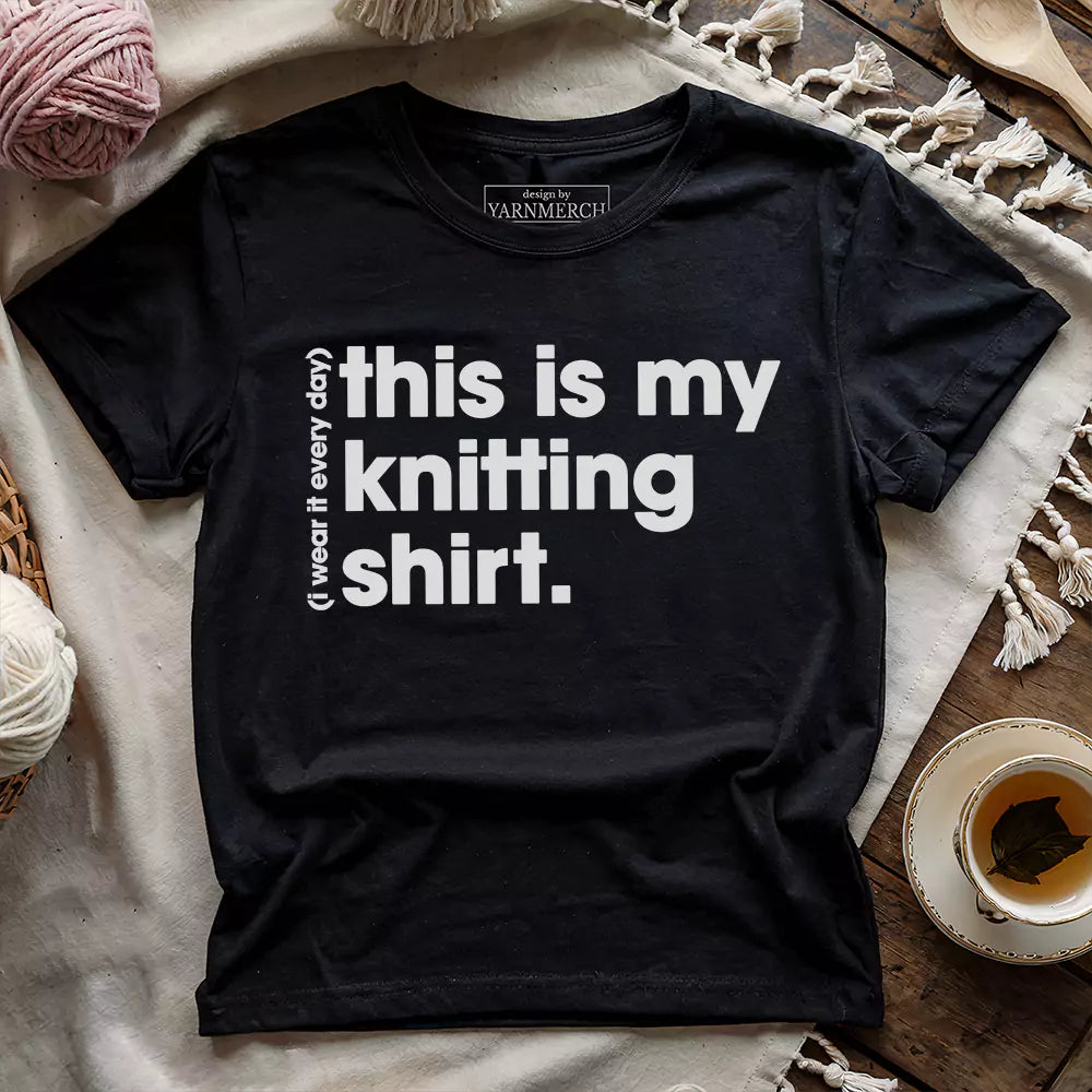 Everyday Knitting T-shirt - Prismatic Fiber Arts