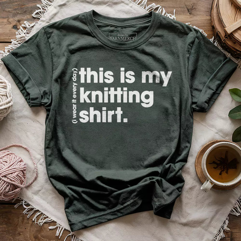 Everyday Knitting T-shirt - Prismatic Fiber Arts