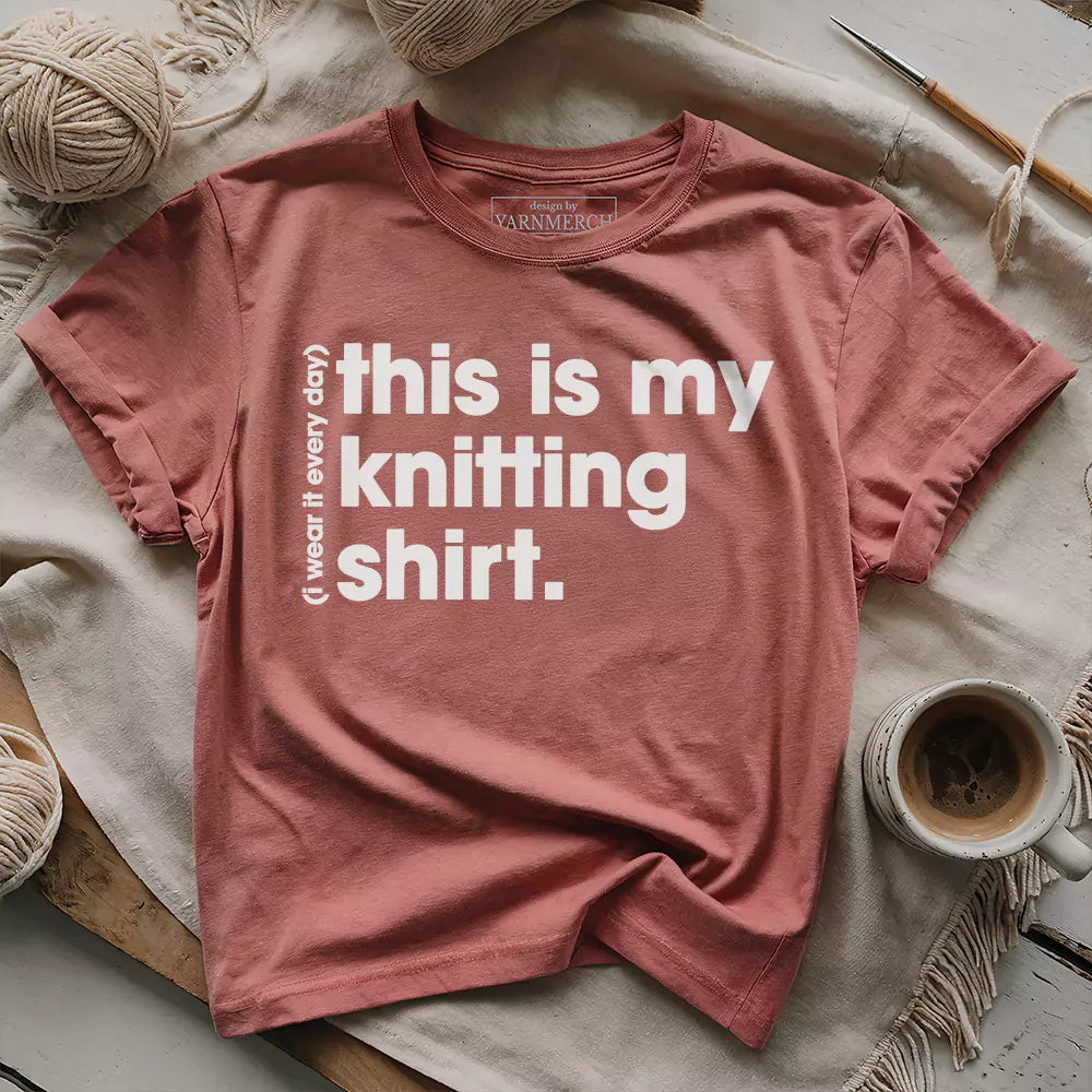 Everyday Knitting T-shirt - Prismatic Fiber Arts