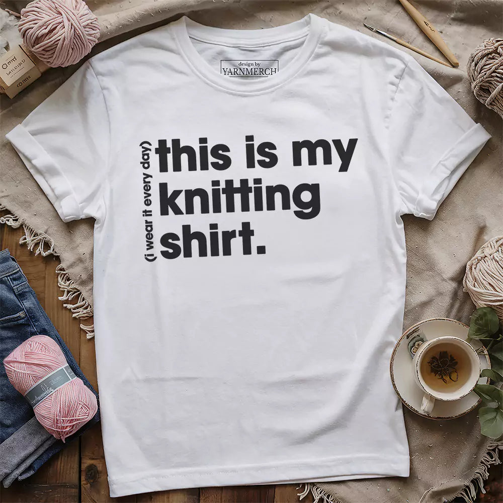 Everyday Knitting T-shirt - Prismatic Fiber Arts