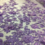 3D Embroidered Satin Floral Pearl Lace Fabric - Prismatic Fiber Arts