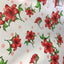 Lily Floral Polka Dot Print Poly Cotton Fabric - Prismatic Fiber Arts