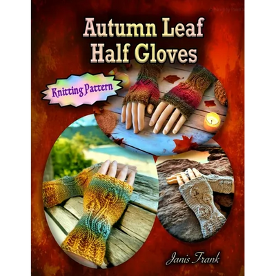 Autumn Leaf Half Gloves