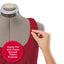 SINGER® Adjustable Dress Form- Medium/Large - Prismatic Fiber Arts