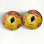 Fall Leaves Dragon Fantasy Sew-On Button Glass Eyes - Prismatic Fiber Arts