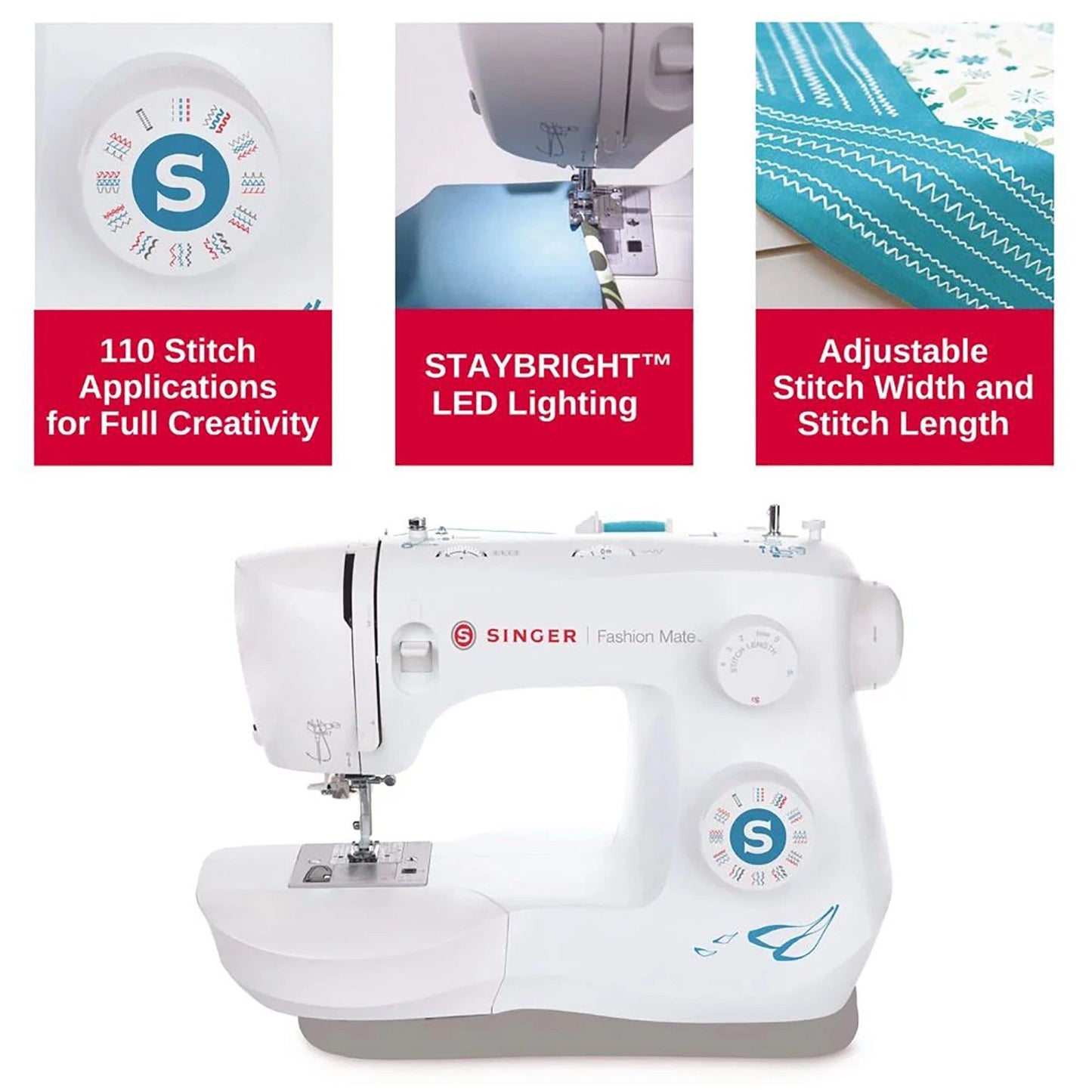 SINGER® Fashion Mate 3342 Sewing Machine - Prismatic Fiber Arts