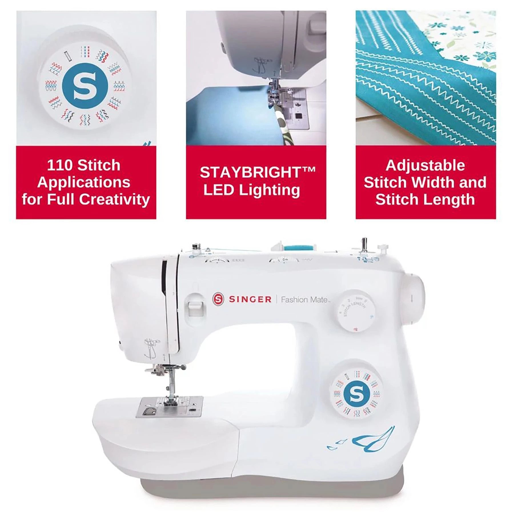 SINGER® Fashion Mate 3342 Sewing Machine - Prismatic Fiber Arts
