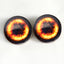 Fire Phoenix Fantasy Bird Sew-On Button Glass Eyes - Prismatic Fiber Arts
