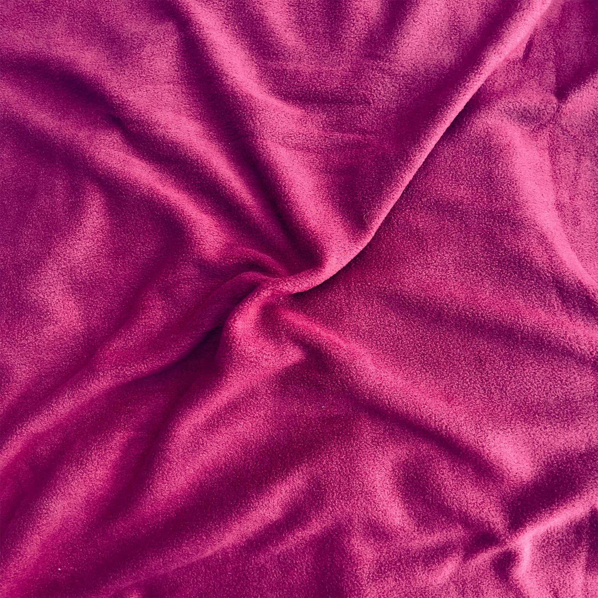 Anti-Pill Polar Fleece Fabric by the Yard – Burgundy (60", 280 GSM) - Prismatic Fiber Arts