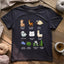 Flora Fauna Fiber T-shirt - Prismatic Fiber Arts