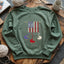 America Wool Sweatshirt - Prismatic Fiber Arts