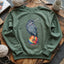 Crochet Crow Sweatshirt - Prismatic Fiber Arts