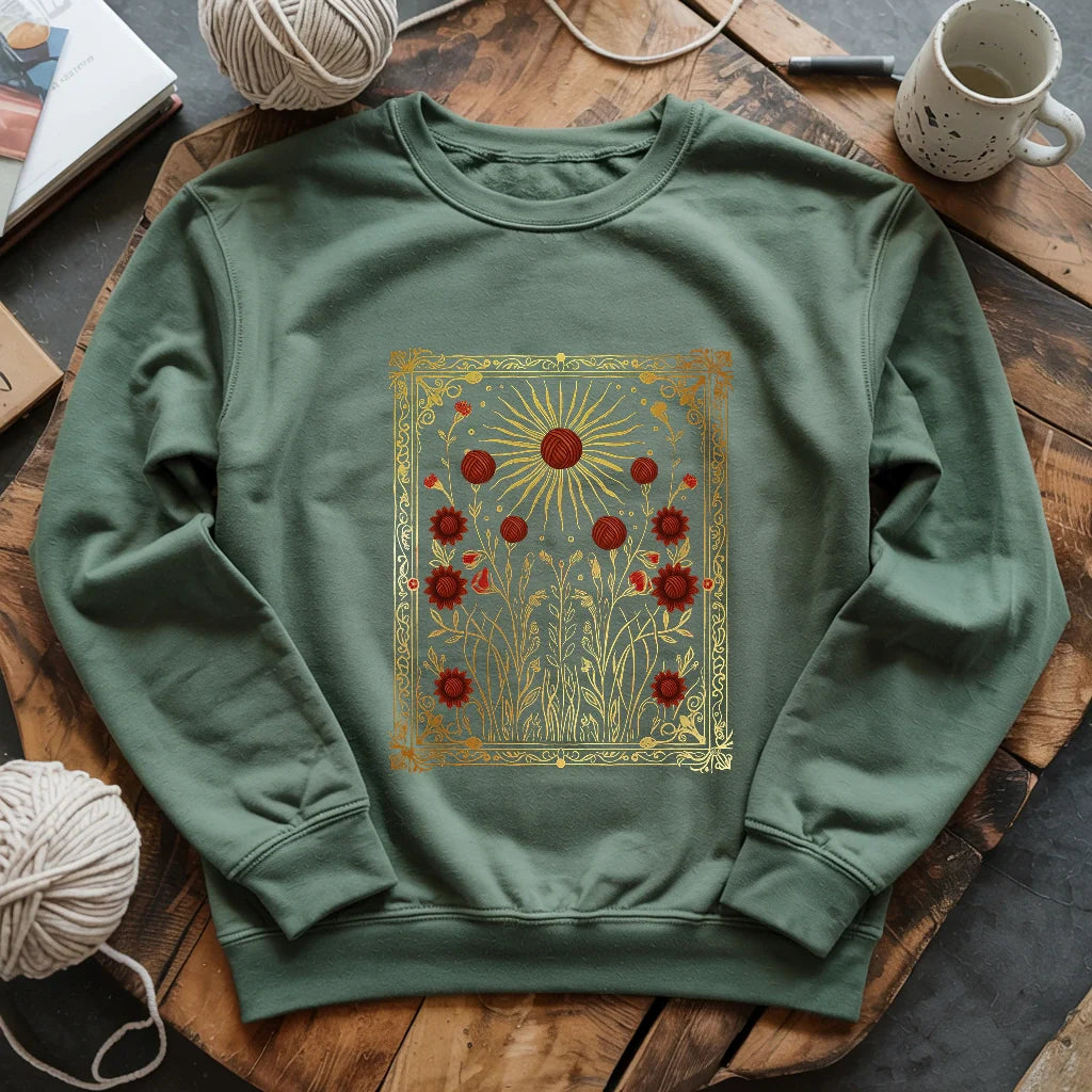 Energy Of Yarn Sweatshirt - Prismatic Fiber Arts