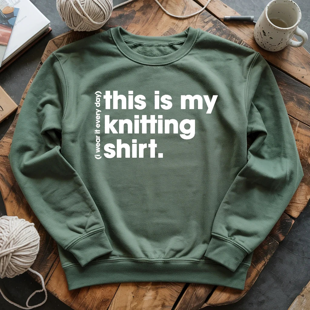 Everyday Knitting Sweatshirt - Prismatic Fiber Arts