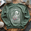 Skeleton Crocheter Tarot Sweatshirt - Prismatic Fiber Arts