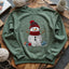 Yarn Snowman Sweatshirt - Prismatic Fiber Arts