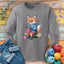Foxtastic Knit Long Sleeve T-shirt - Prismatic Fiber Arts