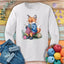 Foxtastic Knit Long Sleeve T-shirt - Prismatic Fiber Arts