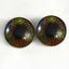 Frankenstein Monster Sew-On Button Glass Eyes - Prismatic Fiber Arts