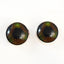 Frankenstein Monster Sew-On Button Glass Eyes - Prismatic Fiber Arts