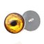 Golden Lion Sew-On Button Glass Eyes - Prismatic Fiber Arts