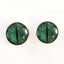 Green and Gray Dragon Sew-On Buttons Glass Eyes - Prismatic Fiber Arts