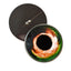 Green and Orange Fish Sew-On Buttons Glass Eyes - Prismatic Fiber Arts