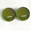 Bright Shiny Green Robber Fly Sew-On Button Glass Eyes - Prismatic Fiber Arts