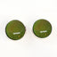 Bright Shiny Green Robber Fly Sew-On Button Glass Eyes - Prismatic Fiber Arts