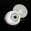 Side Glance Light Green Sew-On Button Glass Eyes - Prismatic Fiber Arts
