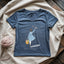 Gone Knitting Lady V-neck - Prismatic Fiber Arts