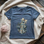 Granny Ghost Lady V-neck - Prismatic Fiber Arts