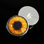 Hen Harrier Chicken Inspired Sew-On Button Glass Eyes - Prismatic Fiber Arts
