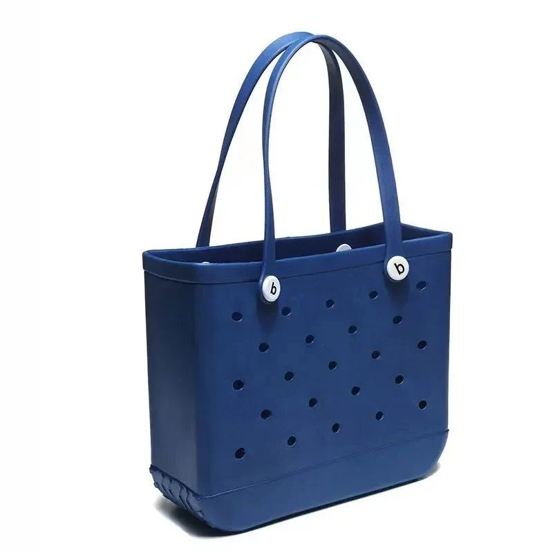 Hollow Shoulder EVA Beach Bag - Prismatic Fiber Arts