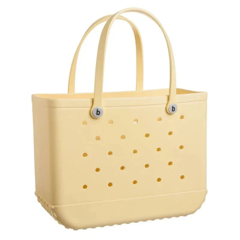 Hollow Shoulder EVA Beach Bag - Prismatic Fiber Arts
