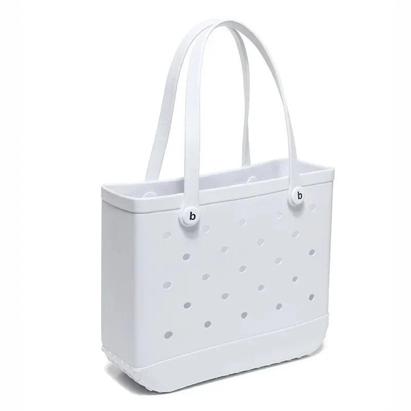 Hollow Shoulder EVA Beach Bag - Prismatic Fiber Arts