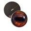Brown Horse Sew-On Button Glass Eyes - Prismatic Fiber Arts