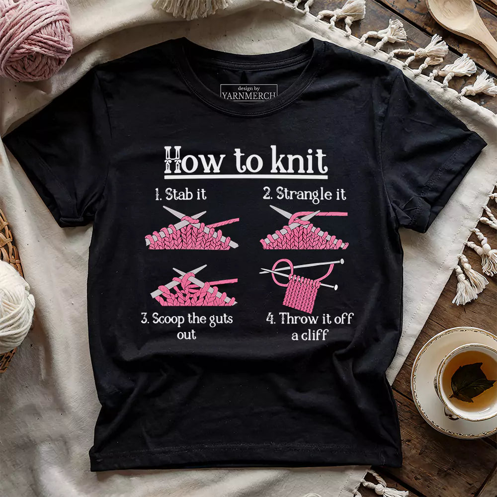 How To Knit T-shirt - Prismatic Fiber Arts